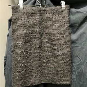 Black Maje boucle mini skirt